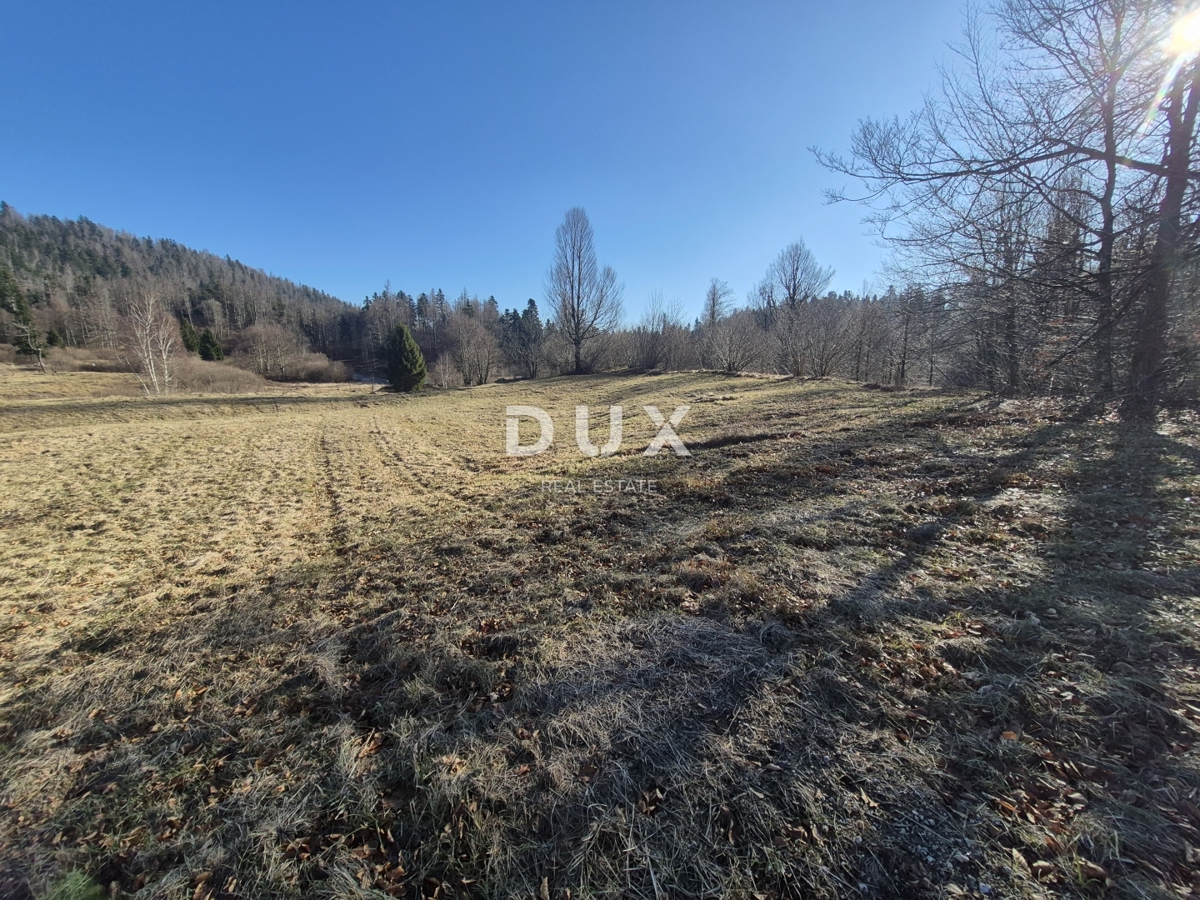GORSKI KOTAR, FUŽINE - zazidljivo zemljišče 1213 m2 - investicijska priložnost!