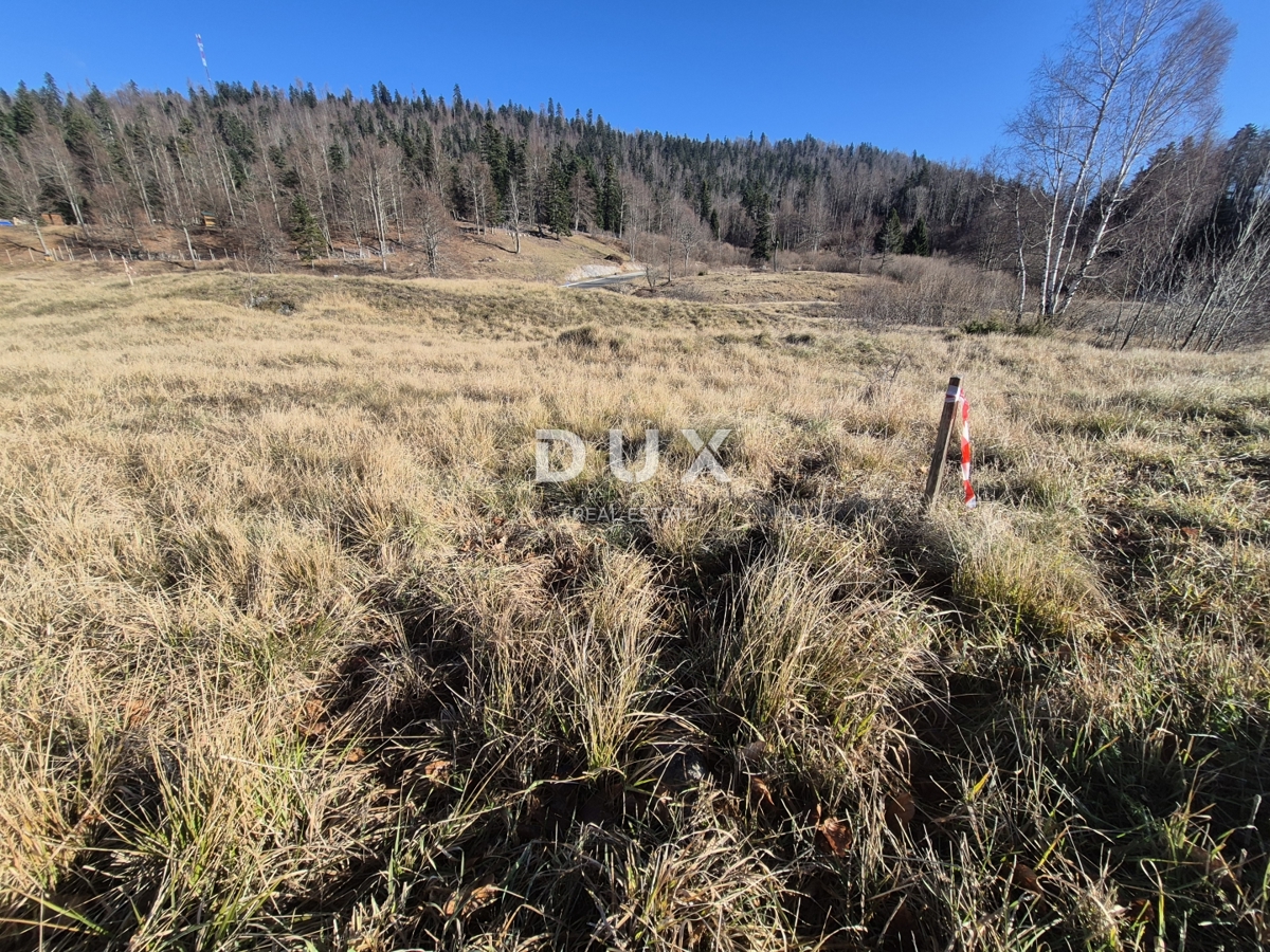 GORSKI KOTAR, FUŽINE - zazidljivo zemljišče 1213 m2 - investicijska priložnost!