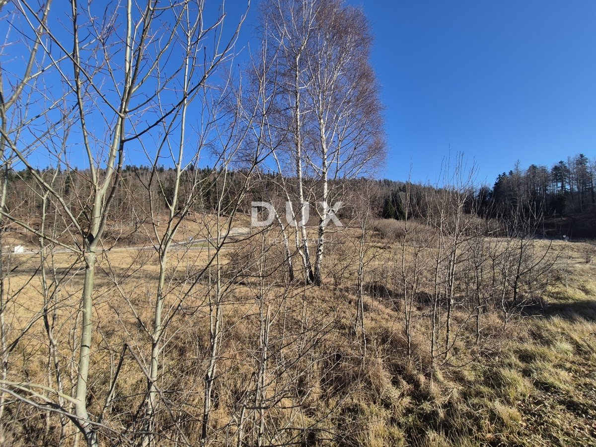 GORSKI KOTAR, FUŽINE - zazidljivo zemljišče 1213 m2 - investicijska priložnost!