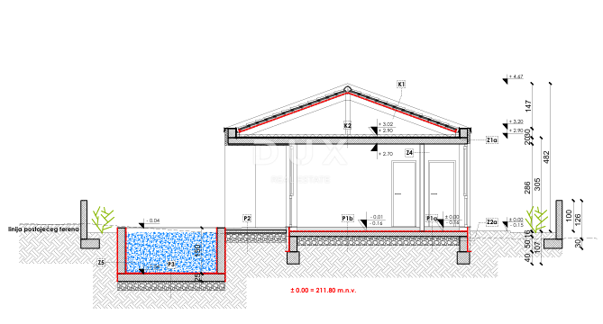 Zemljišče Marčana, 681m2