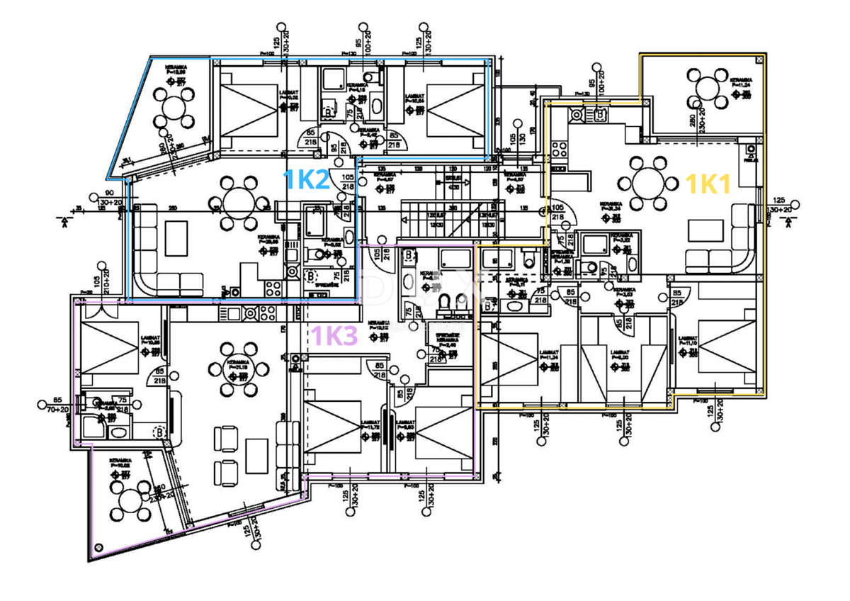 ŠIBENIK, TRIBUNJ – Luksuzno stanovanje v novogradnji s pogledom na morje