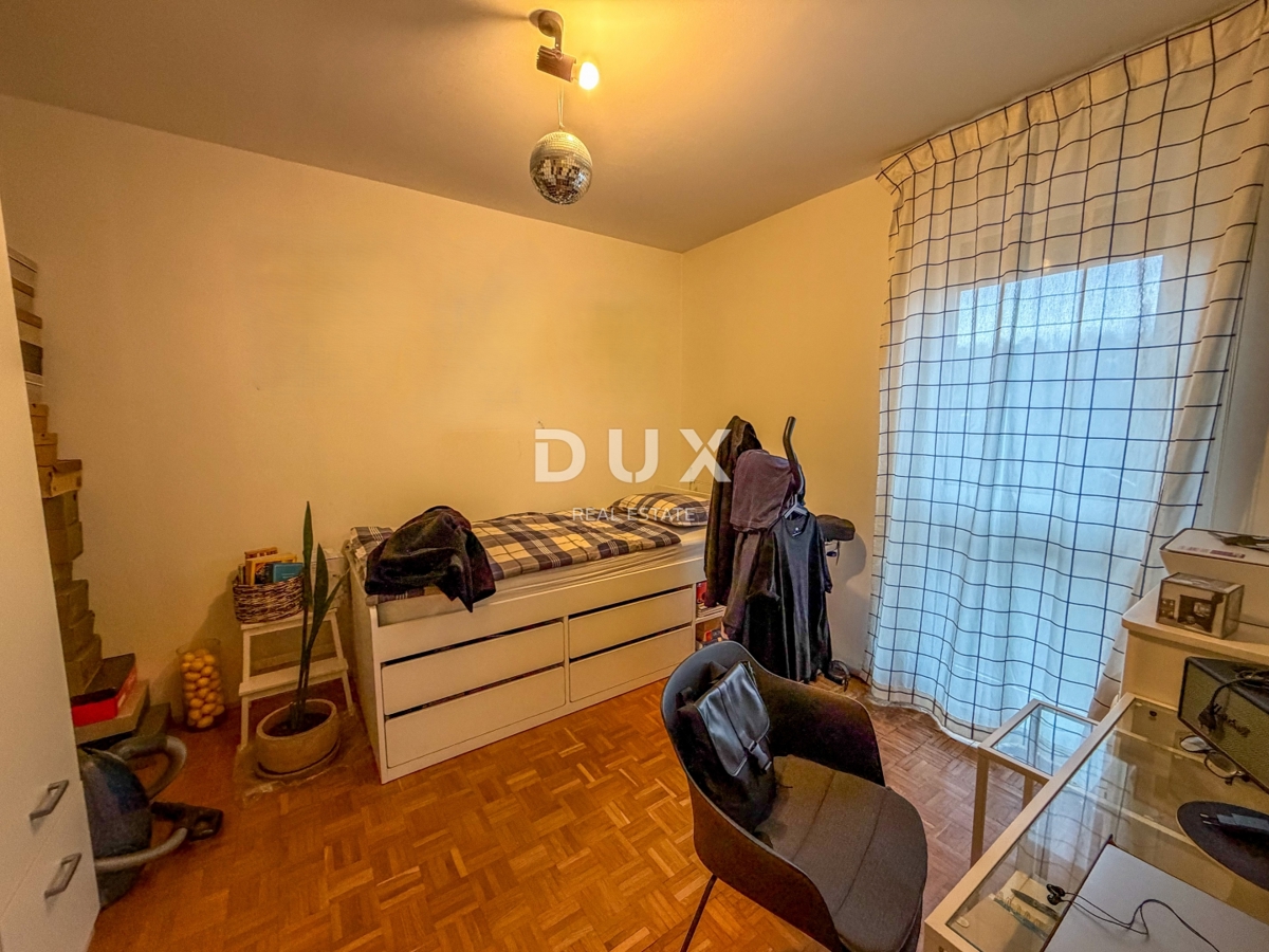 RIJEKA, G. VEŽICA - idealno stanovanje z dvema spalnicama, balkonom s pogledom na morje, ODLIČNA STAVBA