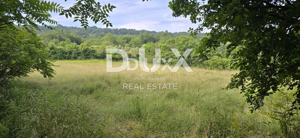 ISTRA, LABIN - Prostorna kmetijska parcela ob gradbenem območju