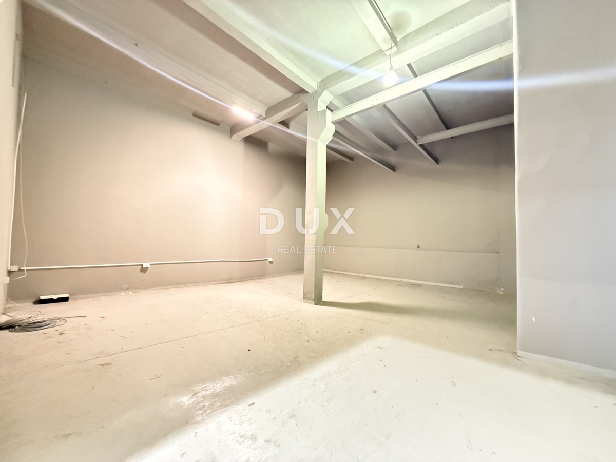 RIJEKA, CENTER - poslovni prostor 174m², skladišče v pritličju in parkirno mesto!