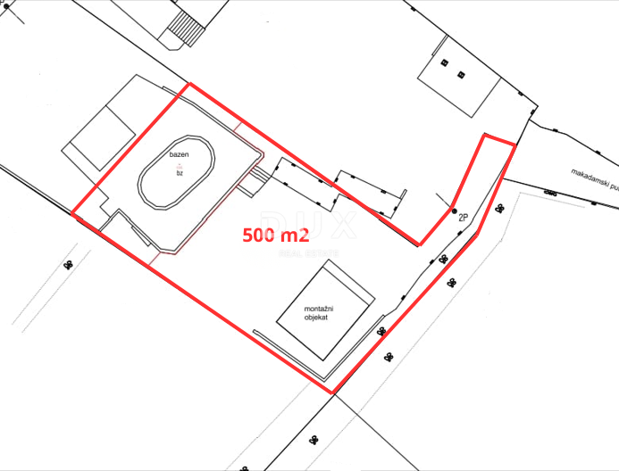 Zemljišče Bilice, Šibenik - Okolica, 402m2