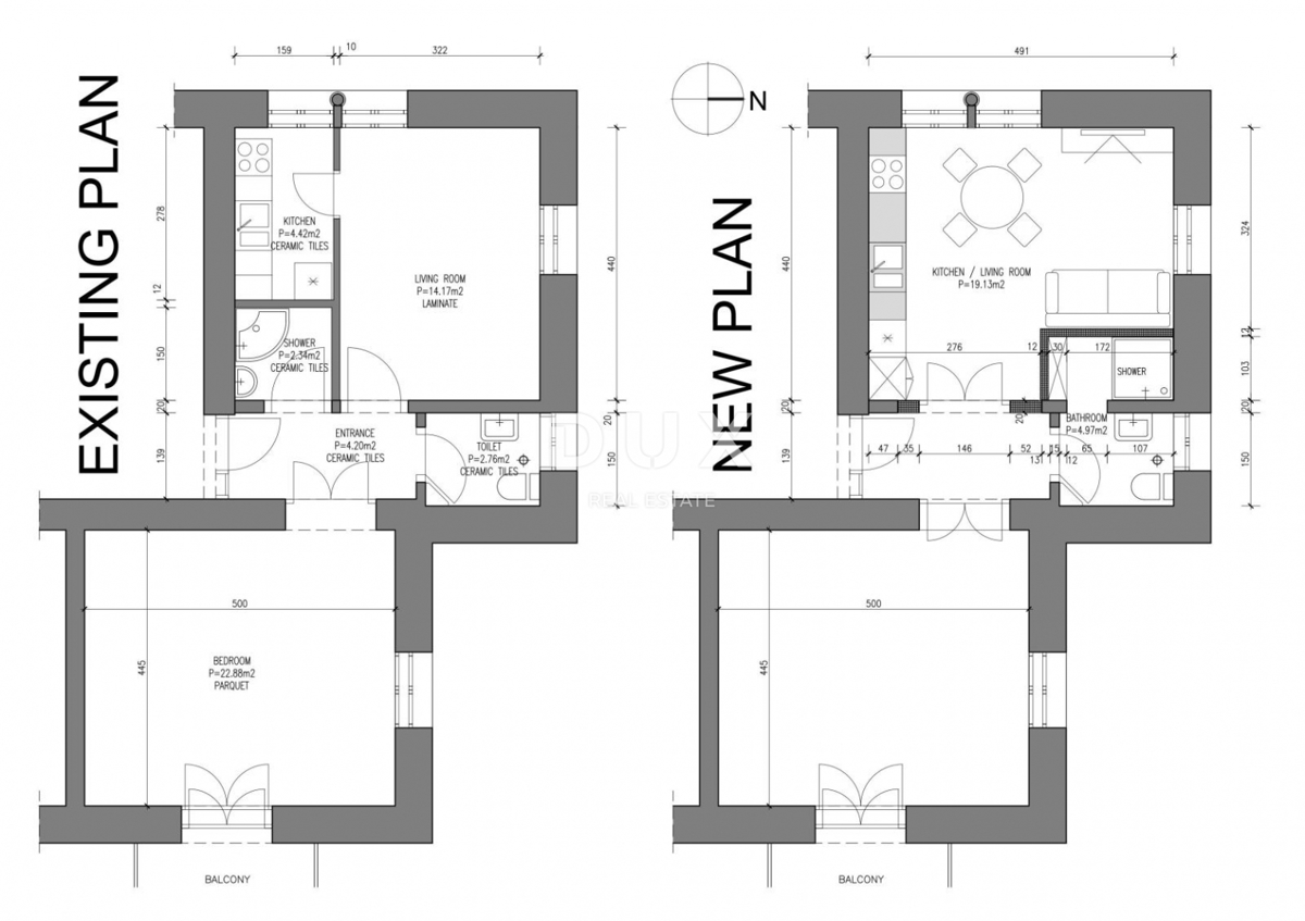 Stanovanje Lovran, 68,75m2