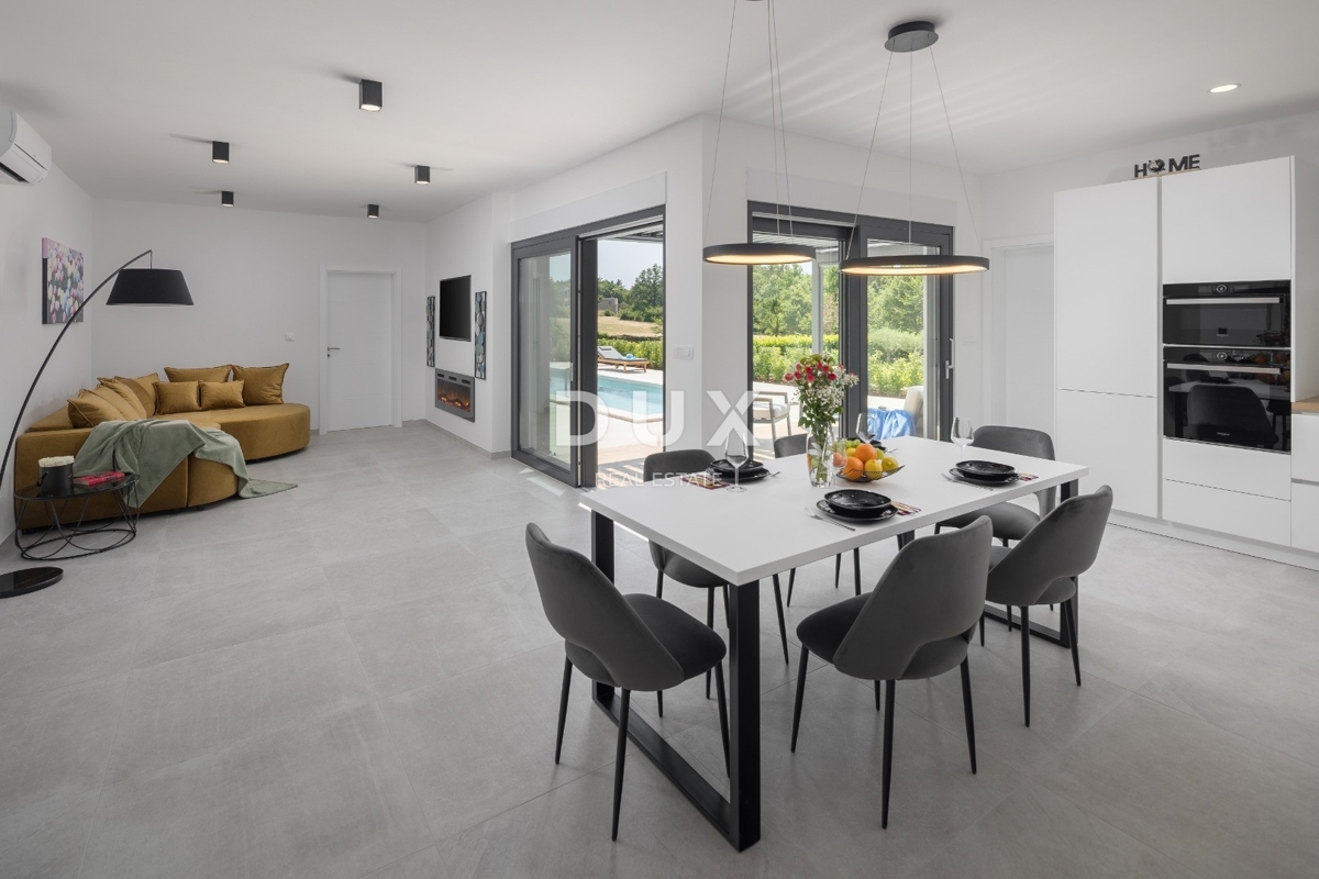 ISTRA, SVETI PETAR V GOZDU - Kvalitetna montažna hiša z bazenom