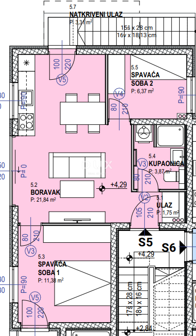 OTOK PAG, POVLJANA - PRILOŽNOST! Novozgrajeno stanovanje ob morju!