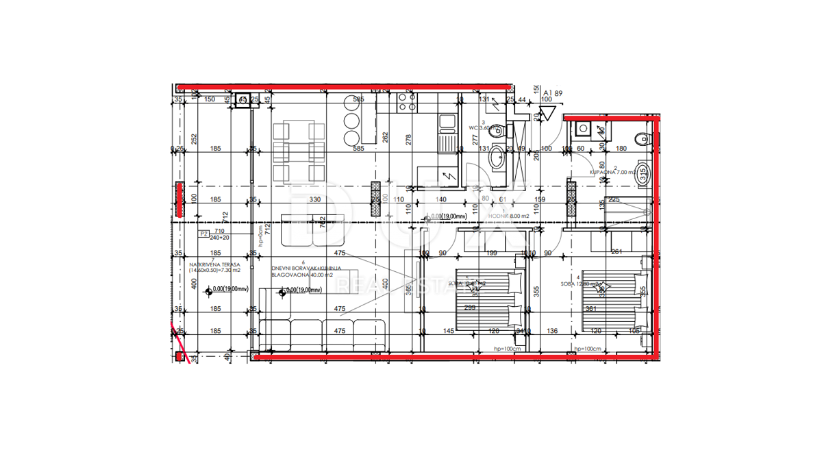 Veli vrh, Pula, 89,30m2
