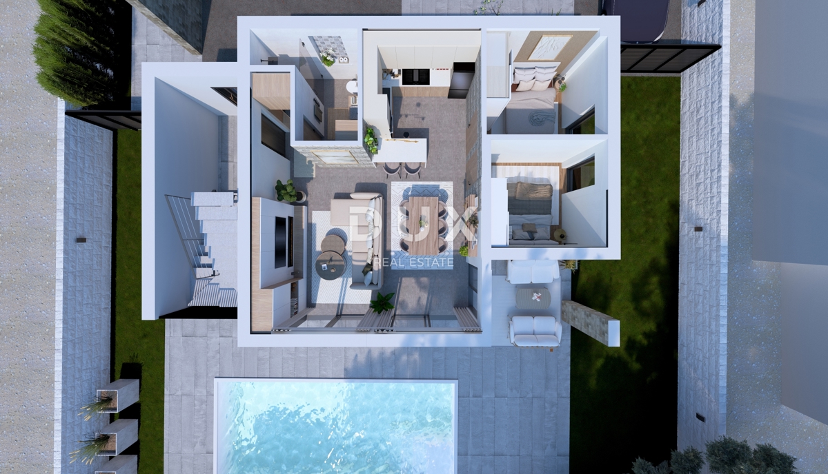 ZADAR, PETRČANE - Novogradnja 2. red do morja! Punta Skala! S1