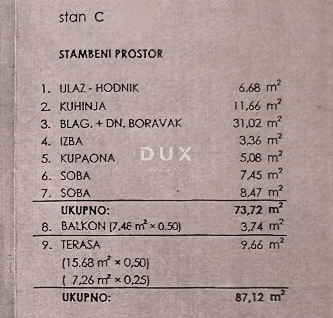 Stanovanje Lovran, 87m2