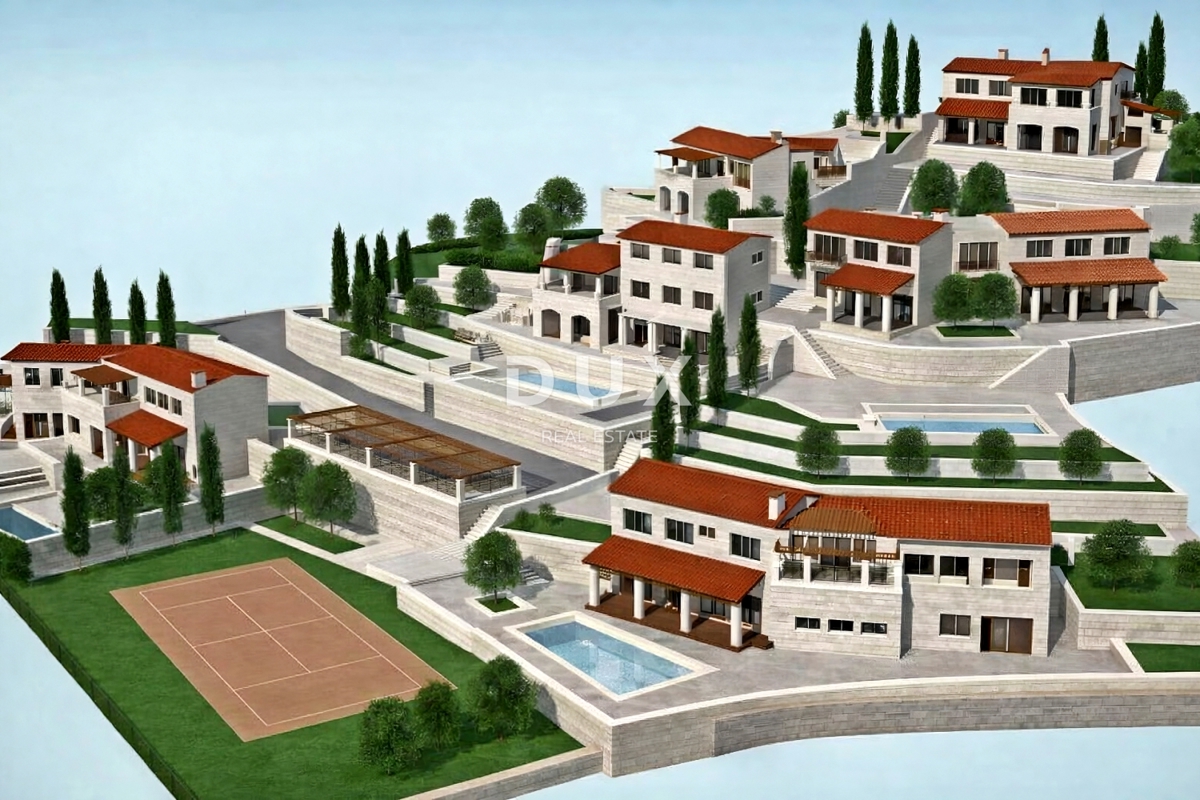 ISTRA, GROŽNJAN - Gradbeno zemljišče na osamljeni lokaciji s panoramskim razgledom