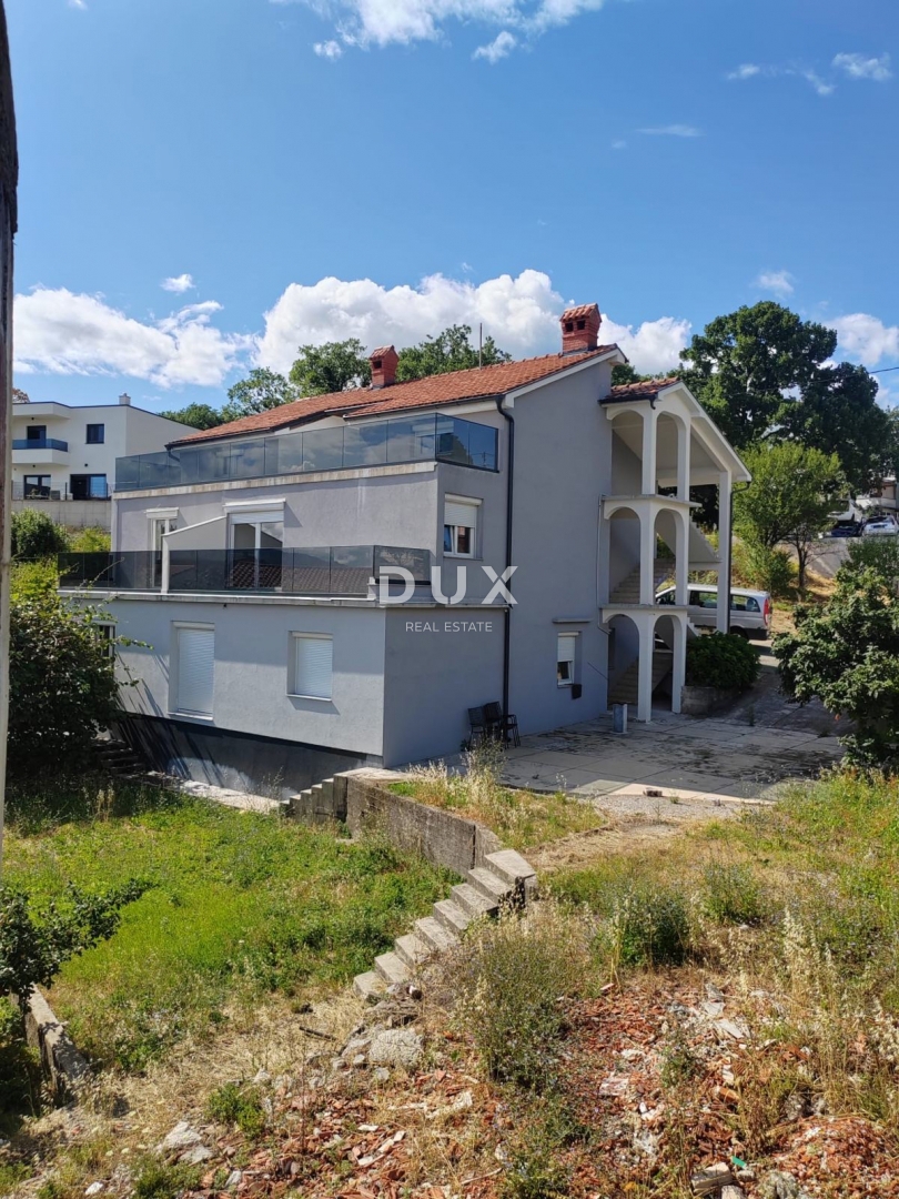 KASTAV, ĆIKOVIĆI - 2 spalnici + dnevna soba s teraso v na novo obnovljeni hiši, vrt, parkirna mesta