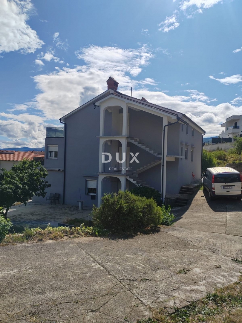 KASTAV, ĆIKOVIĆI - 2 spalnici + dnevna soba s teraso v na novo obnovljeni hiši, vrt, parkirna mesta