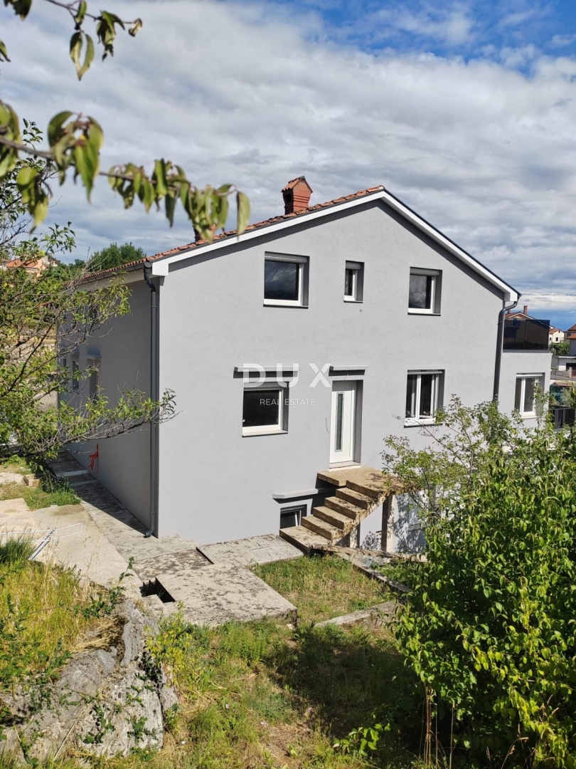 KASTAV, ĆIKOVIĆI - 2 spalnici + dnevna soba s teraso v na novo obnovljeni hiši, vrt, parkirna mesta