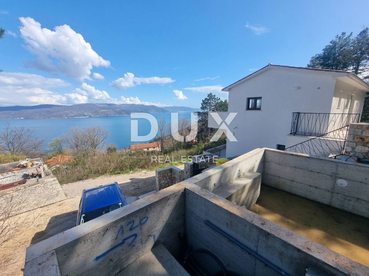 ISTRA, RABAC - Hiša s panoramskim pogledom na morje