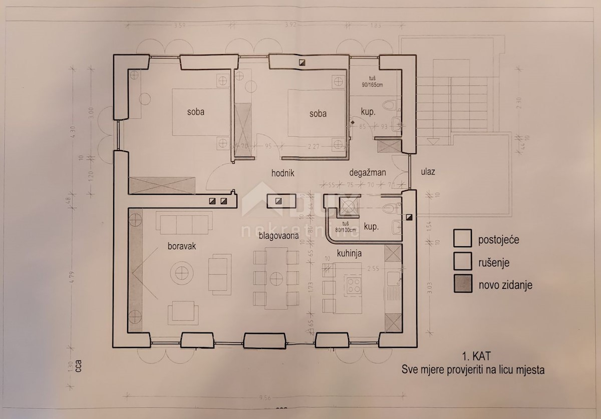OPATIJA, VOLOSKO - stanovanje 81 m2 s prekrasnim pogledom na morje