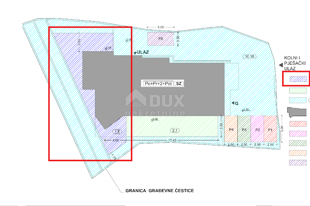 OPATIJA, CENTER - novozgrajeno stanovanje 65,02m2 s panoramskim pogledom na morje + okolica 91,54m2 - STANOVANJE 1