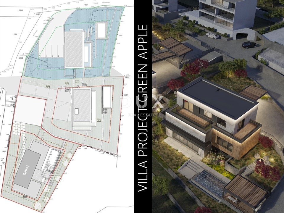 OPATIJA, CENTER - ekskluzivna vila nad centrom Opatije s panoramskim pogledom na morje in velikim vrtom 