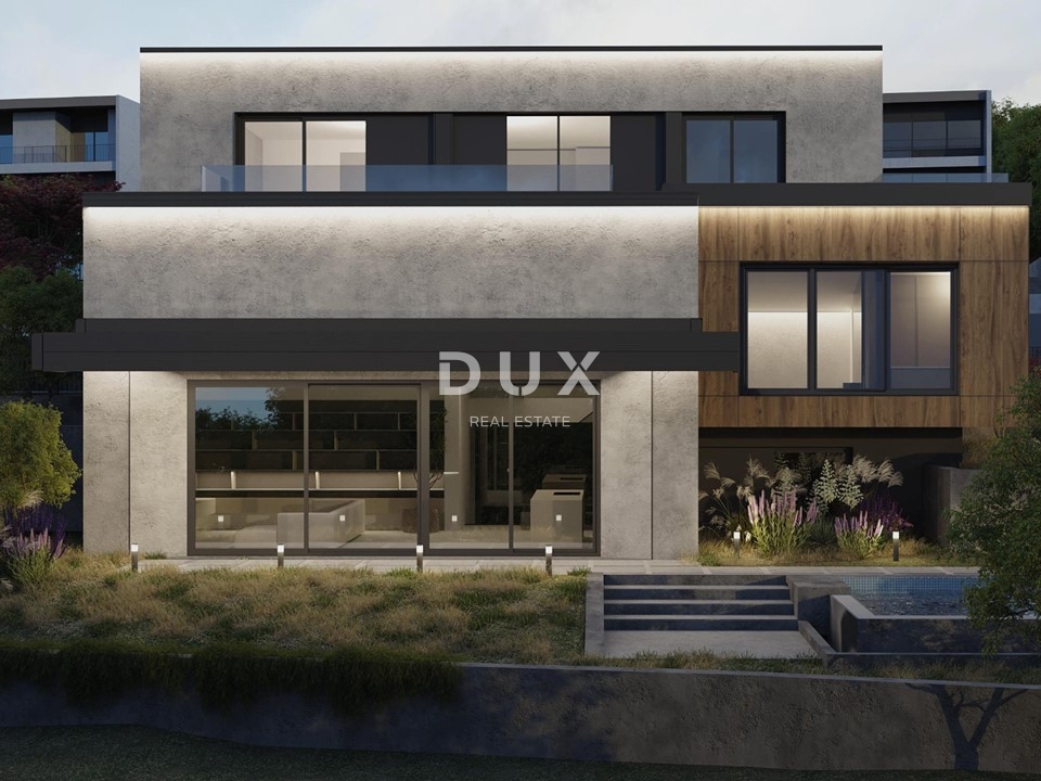 OPATIJA, CENTER - ekskluzivna vila nad centrom Opatije s panoramskim pogledom na morje in velikim vrtom 