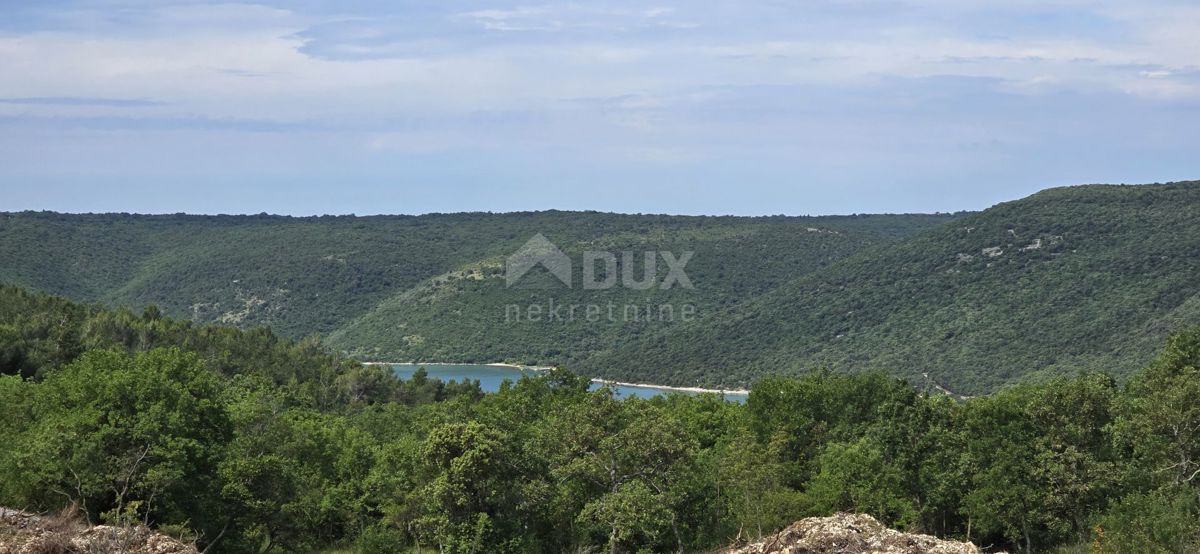 ISTRA, RABAC - Gradbeno zemljišče s pogledom na morje