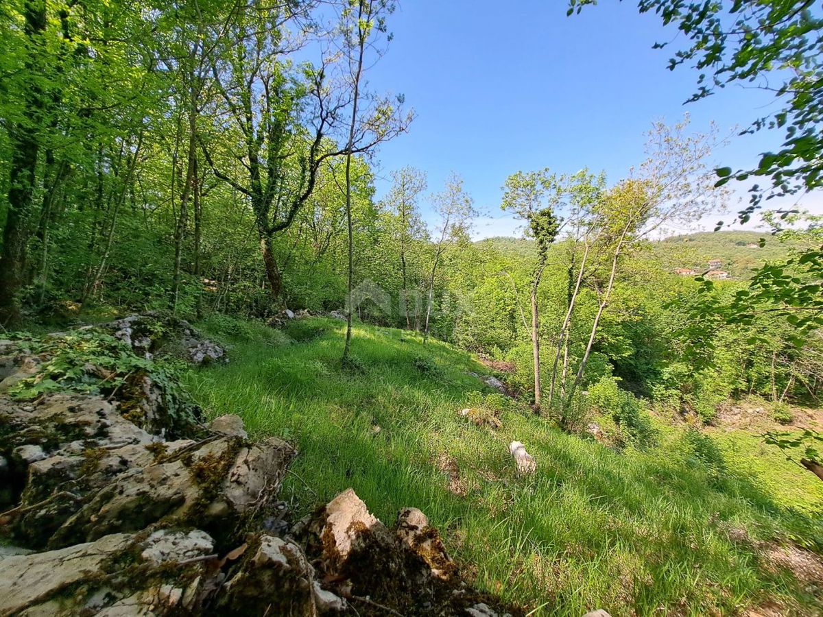 OPATIJA, MATULJI - zemljišče 1372m2 Z 2 GRADBENIMA DOVOLJENJEMA! za 2 družinski hiši/ 2 hiši za najem - počitnice z bazenom