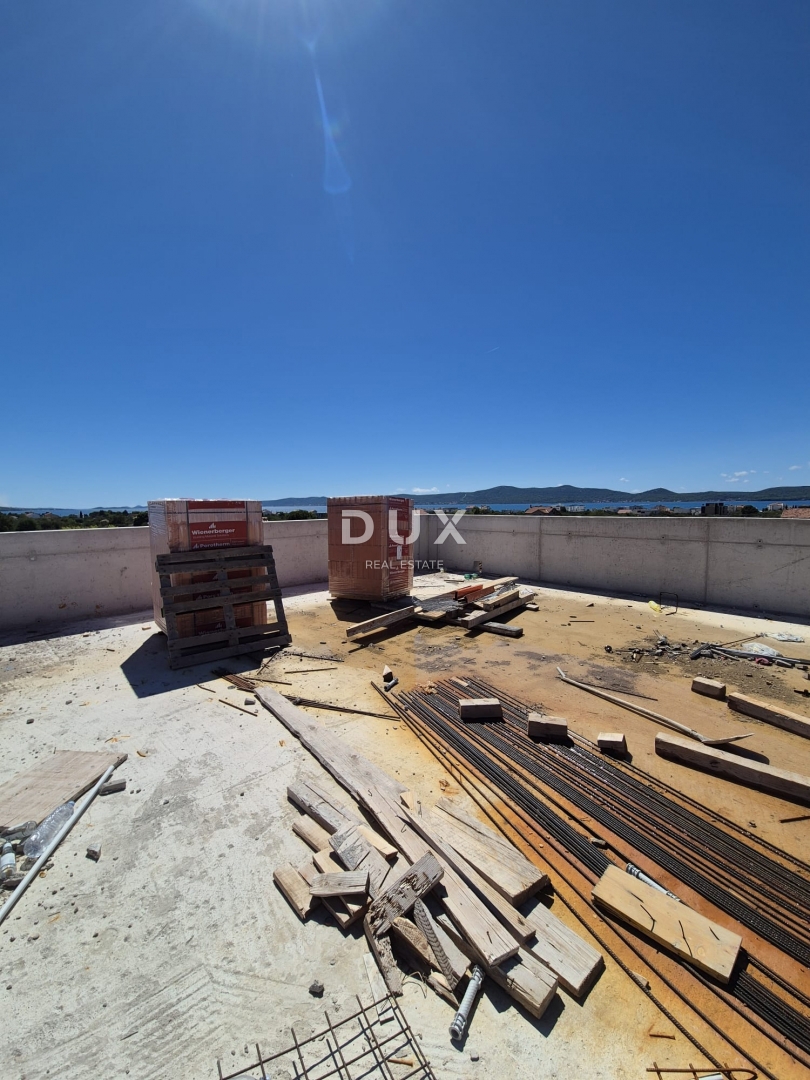 SUKOŠAN, ZADAR - S5 - Dvosobno stanovanje s strešno teraso