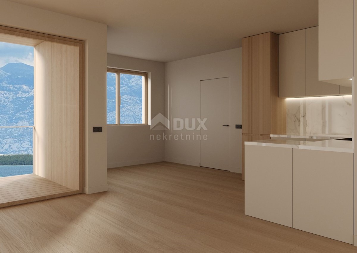 ZADAR, NIN - Apartma S1 v gradnji z vrtom in pogledom na morje