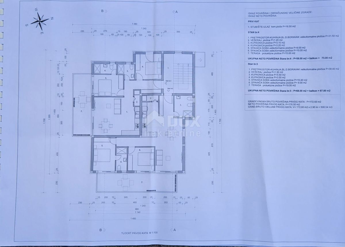 MATULJI, JURDANI, RUPA - gradbeno zemljišče 9000m2 z ZAZID. DOVOLJENJE za halo in poslovno stanovanjski objekt