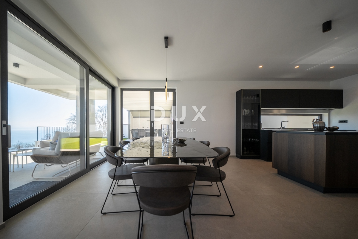 OPATIJA, LOVRAN – vrhunska novogradnja z bazenom in panoramskim pogledom