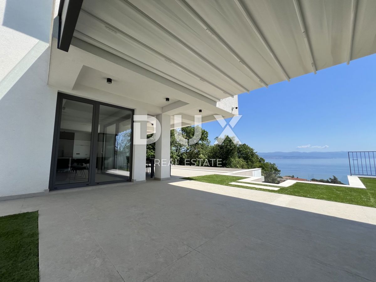 OPATIJA, LOVRAN - luksuzna vila z bazenom in panoramskim razgledom