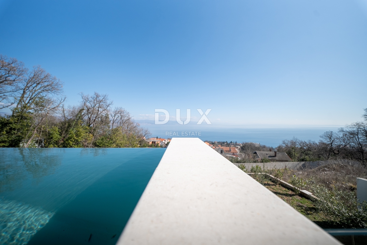OPATIJA, LOVRAN – vrhunska novogradnja z bazenom in panoramskim pogledom