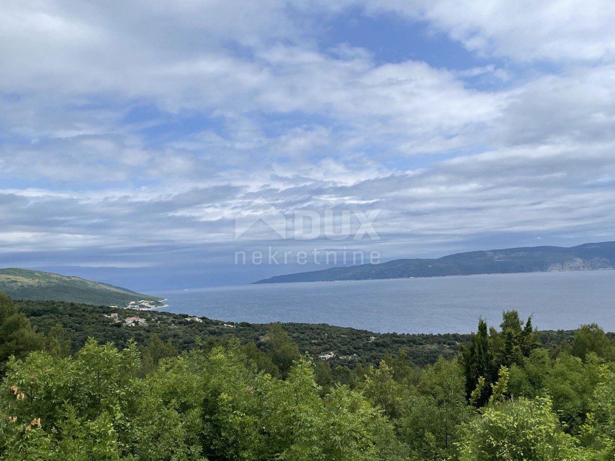 ISTRA, RABAC - Gradbeno zemljišče z odprtim pogledom na morje