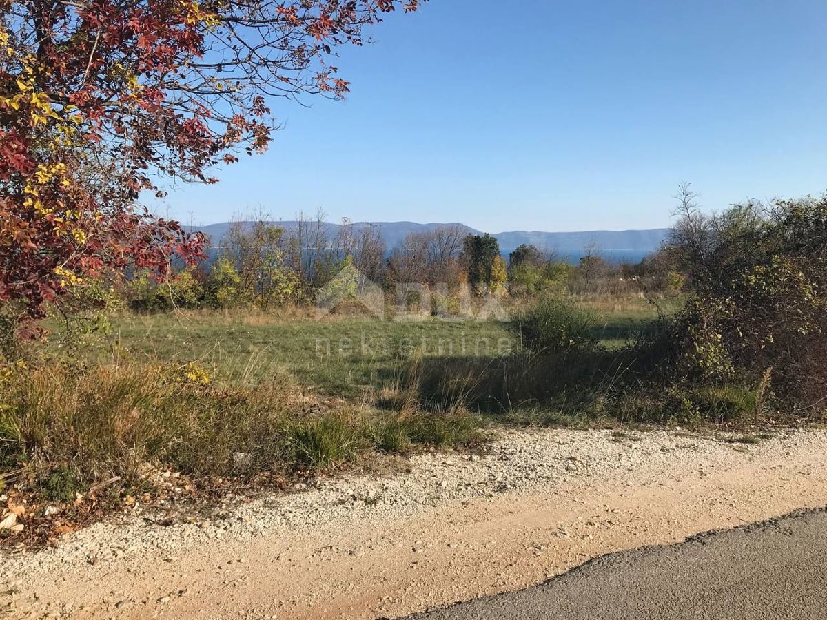 ISTRA, RABAC - Gradbeno zemljišče z odprtim pogledom na morje