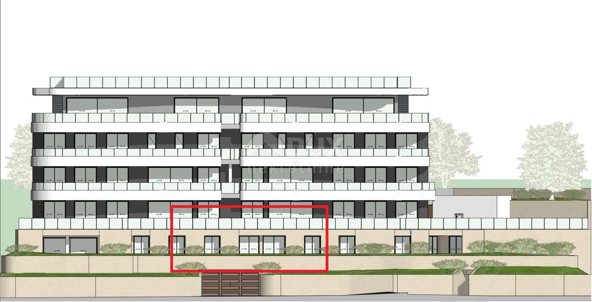 OPATIJA, CENTER - stanovanje v pritličju 58m2 s pogledom na morje - K1 