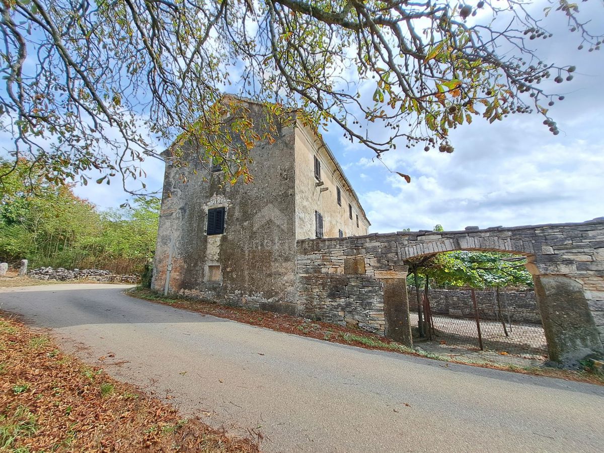 ISTRA, GROŽNJAN, OKOLICA - stara hiša z zemljiščem 60.000 m2 