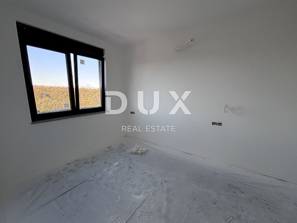 ZADAR, PETRČANE - Penthouse v gradnji s čudovitim razgledom 150 m od morja