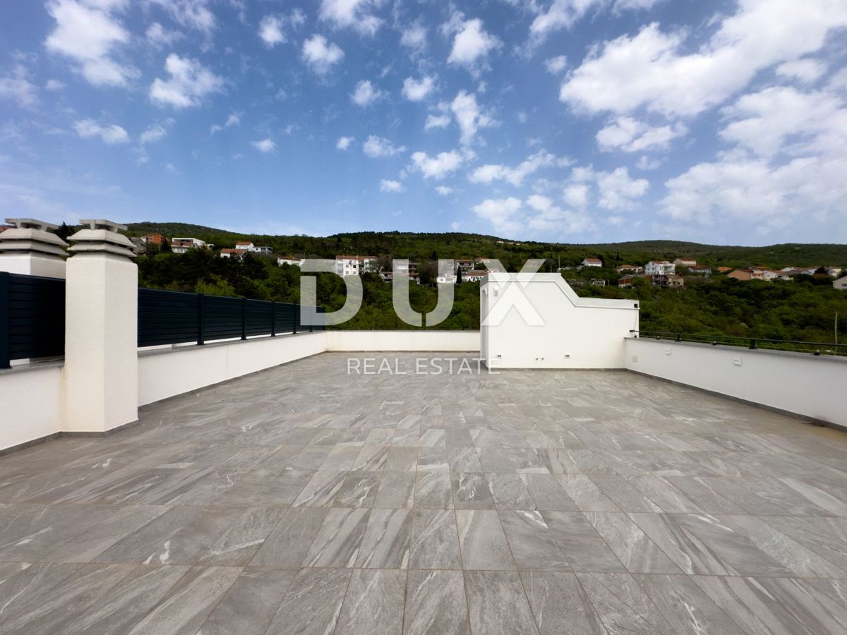 CRIKVENICA, DRAMALJ - Penthouse v novogradnji, druga vrsta do morja