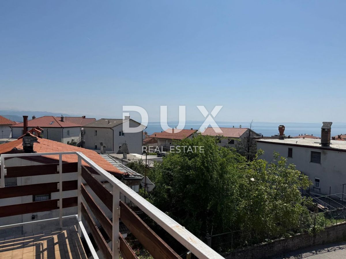 RIJEKA, ZAMET - Čudovito stanovanje s pogledom na morje