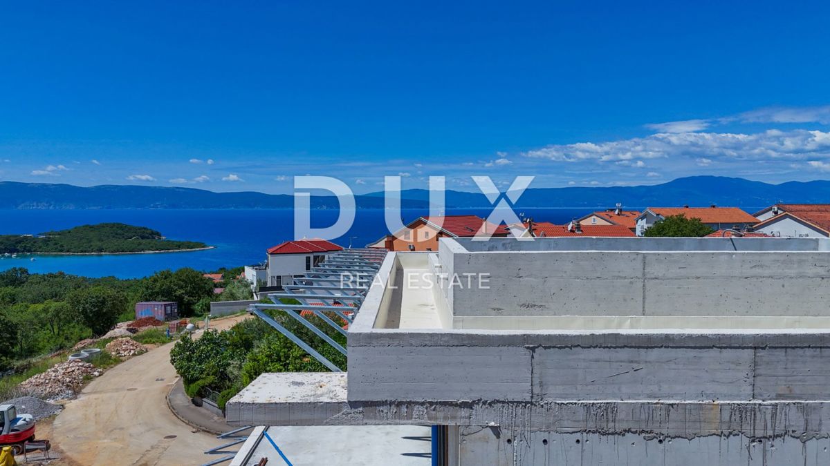 OTOK KRK, NJIVICE - Ekskluzivna novogradnja, stanovanje v 1. nadstropju!