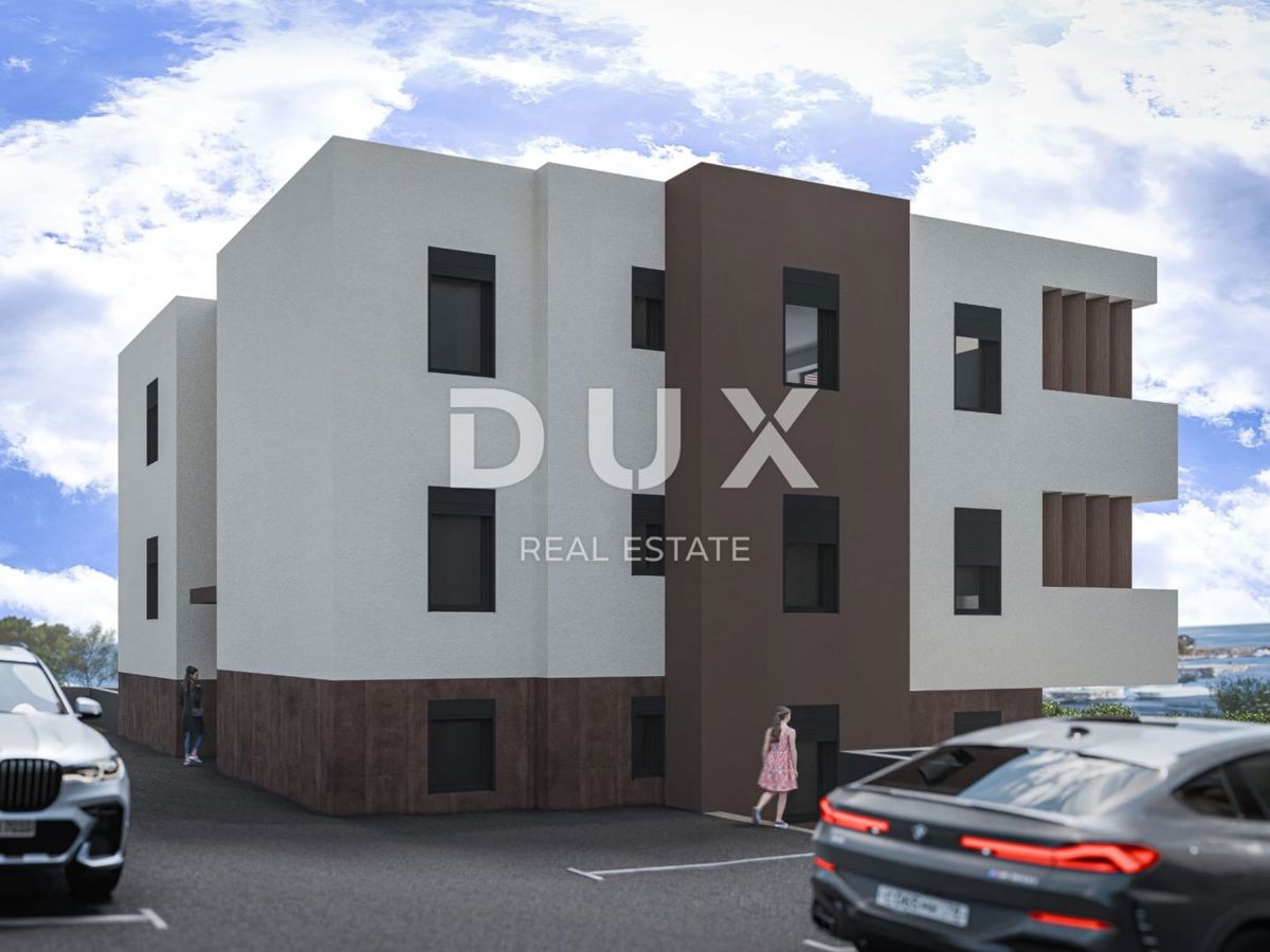 NOVALJA, JAKISNICA - Luksuzno penthouse 117 m2 s pogledom na celoten zaliv
