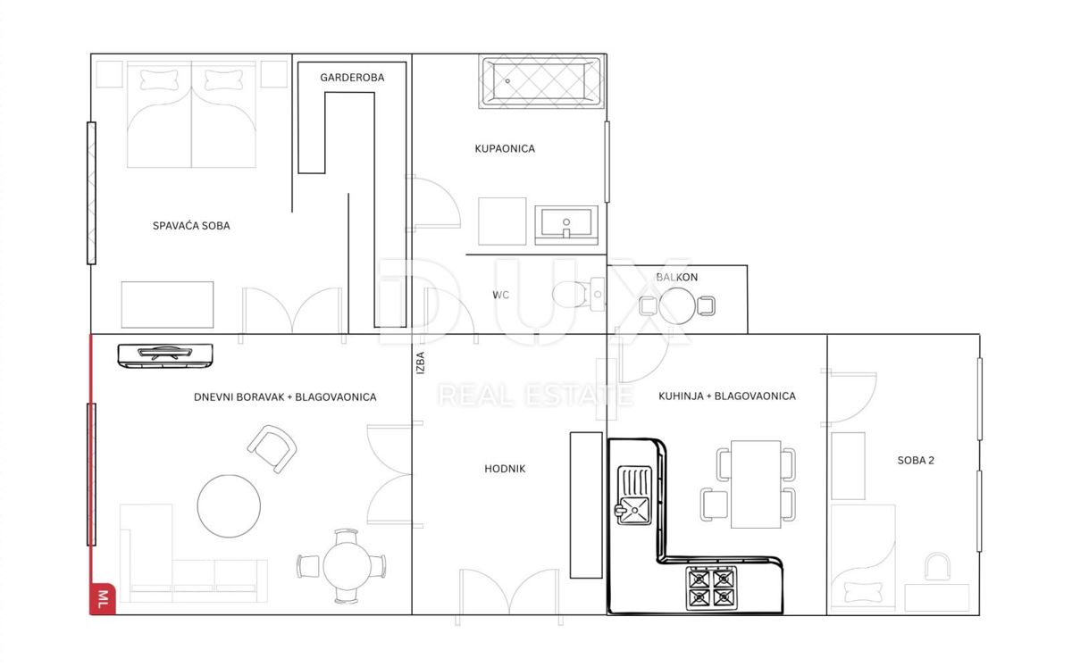 ZAGREB, ČRNOMEREC - stanovanje 78 m² + podstrešje, moderno opremljeno!