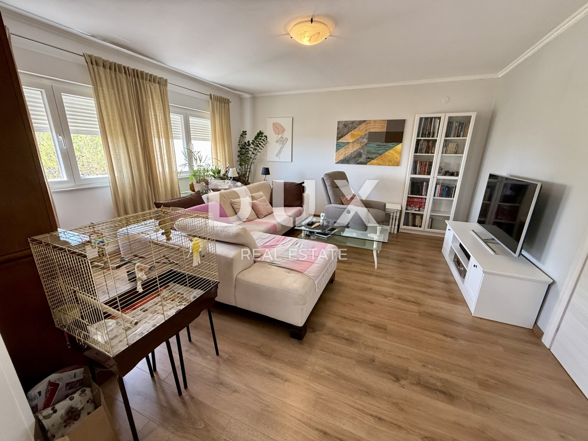 RIJEKA, ŠKURINJE - 3 spalnice + dnevna soba, 76 m2, razgled, 2. nadstropje!