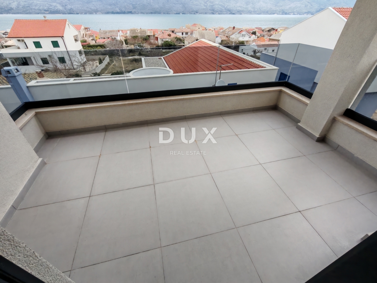 ZADAR, RAŽANAC - Novogradnja! Talno ogrevanje, dvigalo, pogled na morje, shramba...! S6