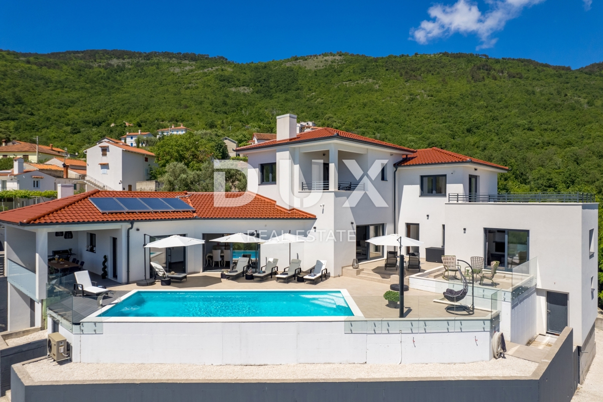 OPATIJA, BRSEČ - ekskluzivna vila s senzacionalnim razgledom