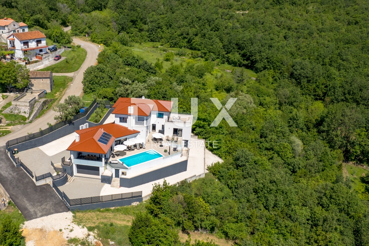 OPATIJA, BRSEČ - ekskluzivna vila s senzacionalnim razgledom