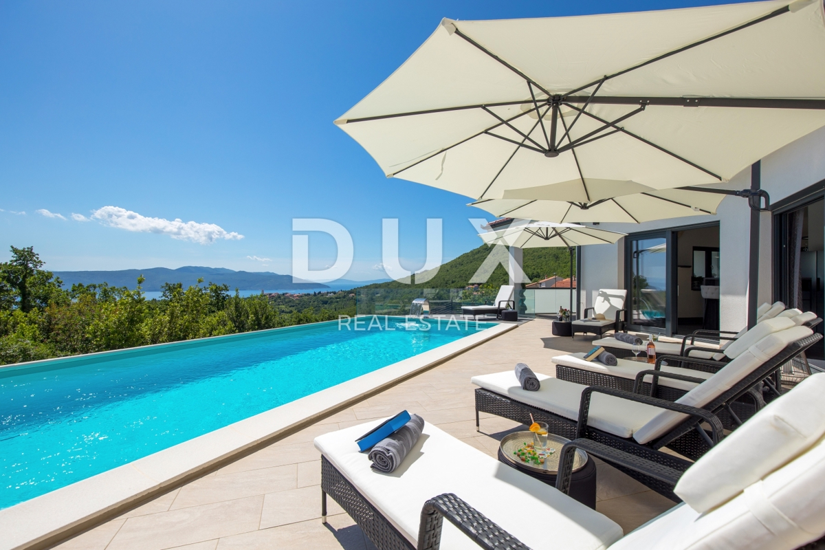 OPATIJA, BRSEČ - ekskluzivna vila s senzacionalnim razgledom