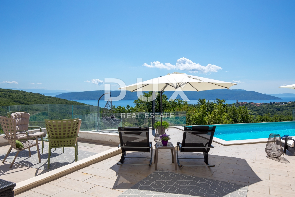 OPATIJA, BRSEČ - ekskluzivna vila s senzacionalnim razgledom