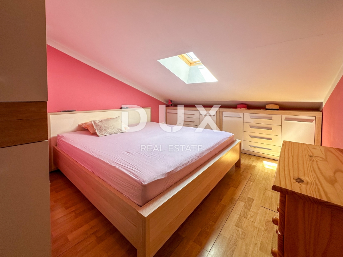 OPATIJA, MATULJI, JUŠIĆI - Duplex 3s+db, 1. nadstropje, 103,5 m2, pogled na morje!