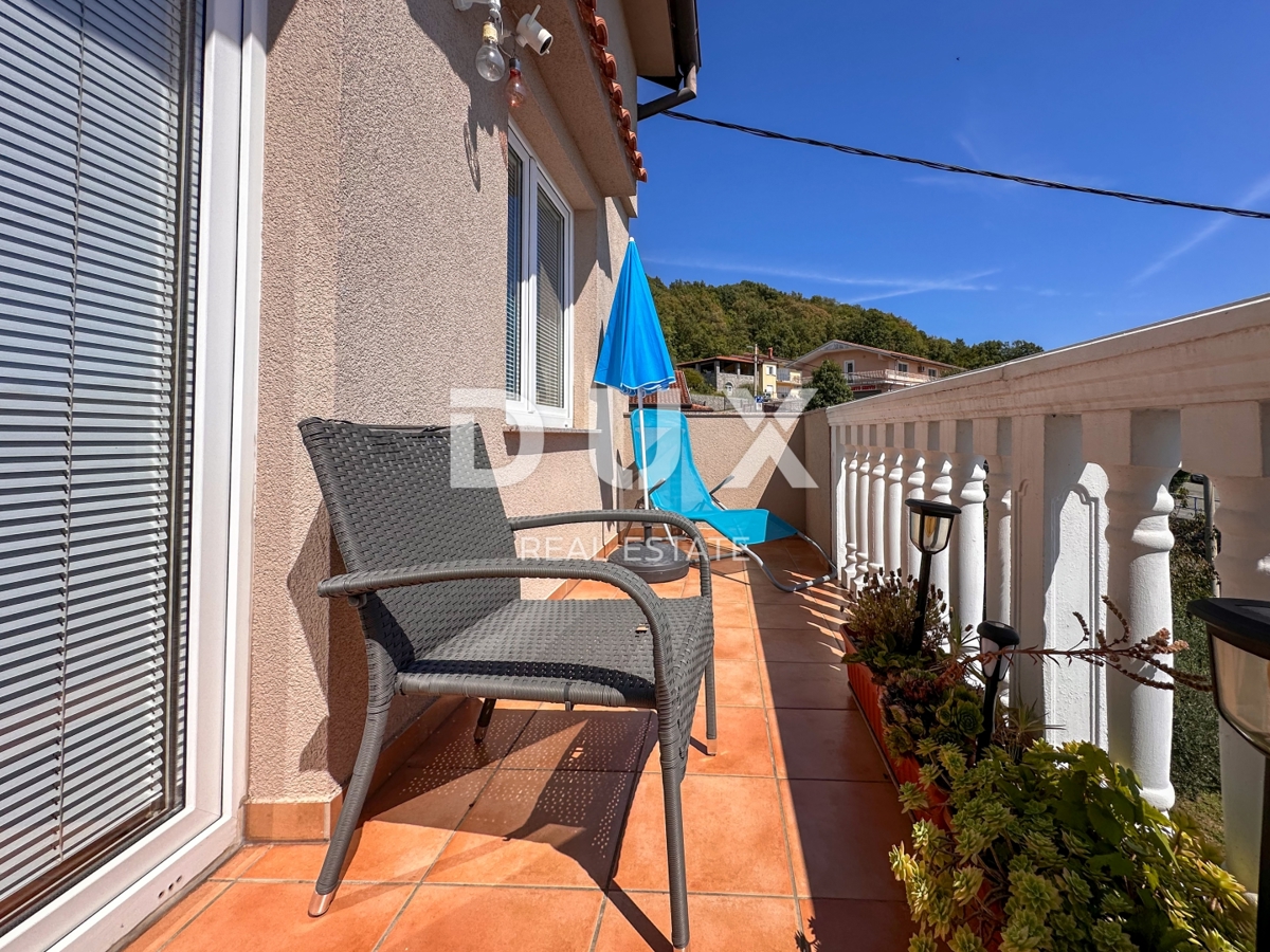 OPATIJA, MATULJI, JUŠIĆI - Duplex 3s+db, 1. nadstropje, 103,5 m2, pogled na morje!